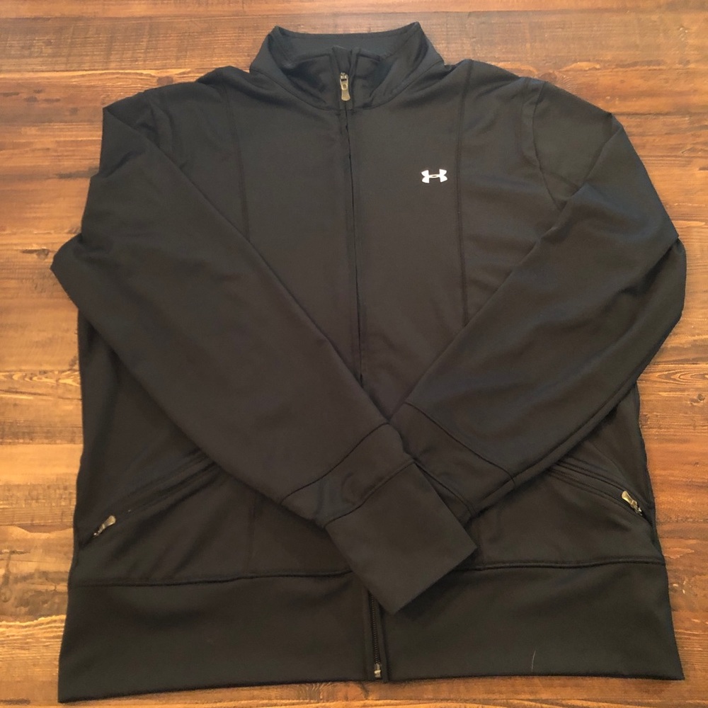 Lightweight under armour jacket full zip